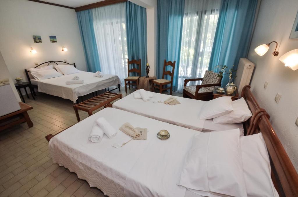 Vlachogiannis Hotel Prínos Zimmer foto